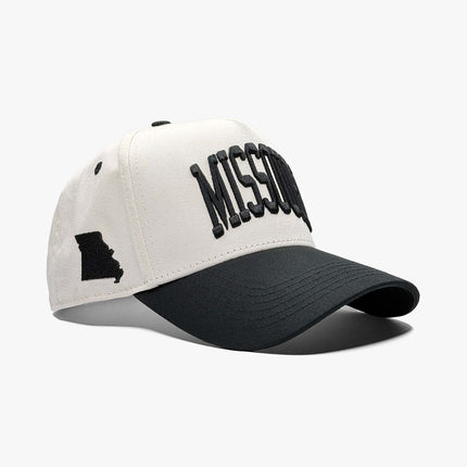 Prestige Collection Missouri Snapback Hat Off White | SOLE SERIOUSS [1]