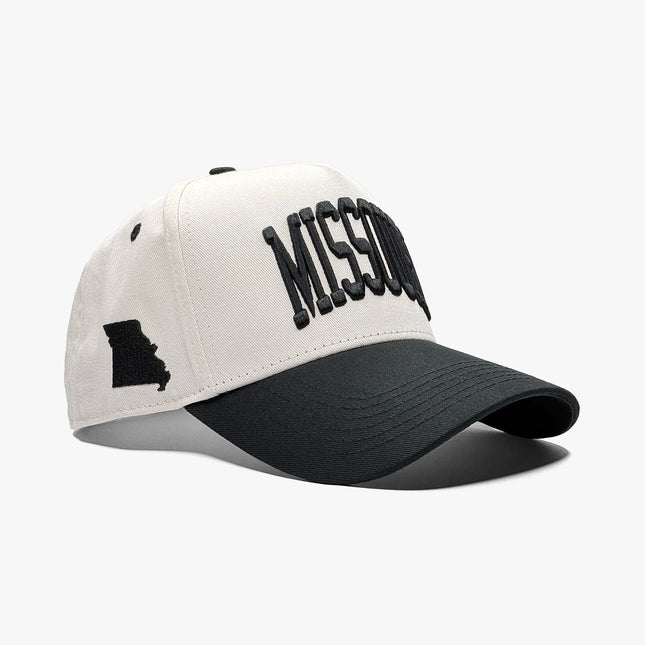 Prestige Collection Missouri Snapback Hat Off White | SOLE SERIOUSS [1]