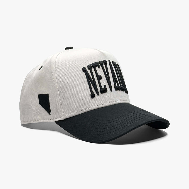 Prestige Collection Nevada Snapback Hat Off White | SOLE SERIOUSS [1]