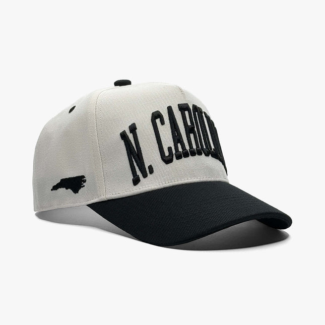 Prestige Collection North Carolina Snapback Hat Off White | SOLE SERIOUSS [1]