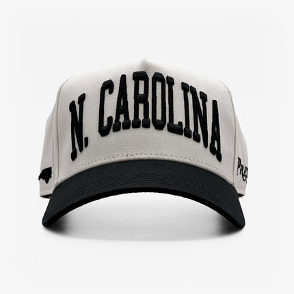 Prestige Collection North Carolina Snapback Hat Off White | SOLE SERIOUSS [2]