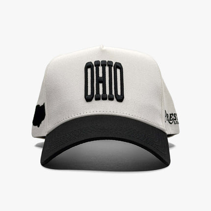 Prestige Collection Ohio Snapback Hat Off White | SOLE SERIOUSS [2]