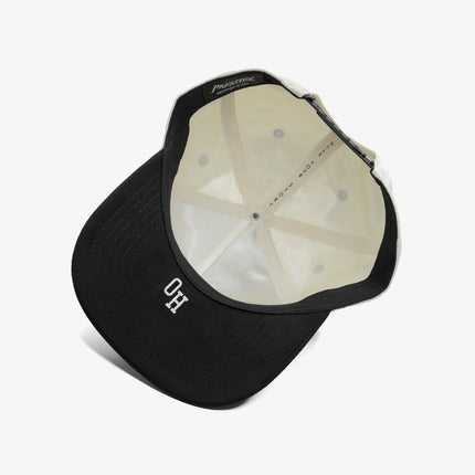 Prestige Collection Ohio Snapback Hat Off White | SOLE SERIOUSS [3]