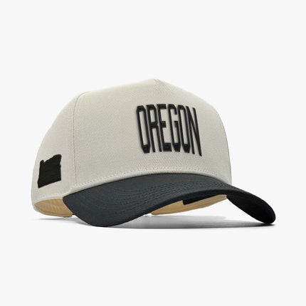 Prestige Collection Oregon Snapback Hat Off White | SOLE SERIOUSS [1]