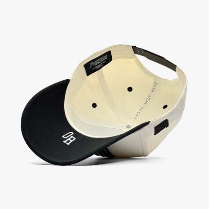 Prestige Collection Oregon Snapback Hat Off White | SOLE SERIOUSS [2]