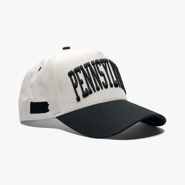 Prestige Collection Pennsylvania Snapback Hat Off White | SOLE SERIOUSS [1]