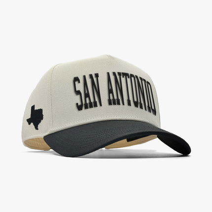 Prestige Collection San Antonio Snapback Hat Off White | SOLE SERIOUSS [1]