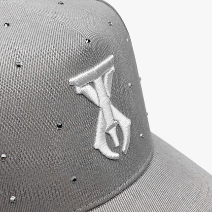 Prestige Collection TX Rhinestone Snapback Hat Starlight Fog | SOLE SERIOUSS [5]