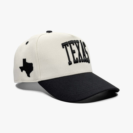 Prestige Collection Texas Snapback Hat Off White | SOLE SERIOUSS [1]