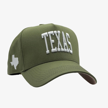 Prestige Collection Texas Snapback Hat Olive (Limited Edition) | SOLE SERIOUSS [1]