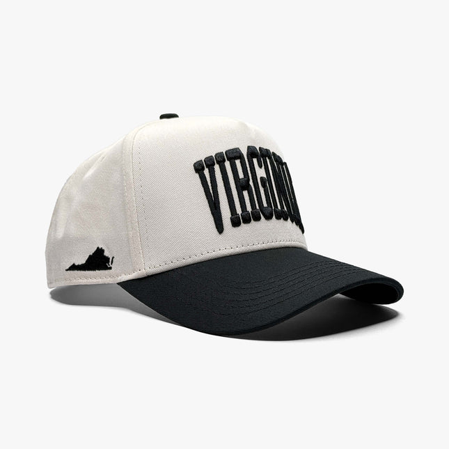 Prestige Collection Virginia Snapback Hat Off White | SOLE SERIOUSS [1]