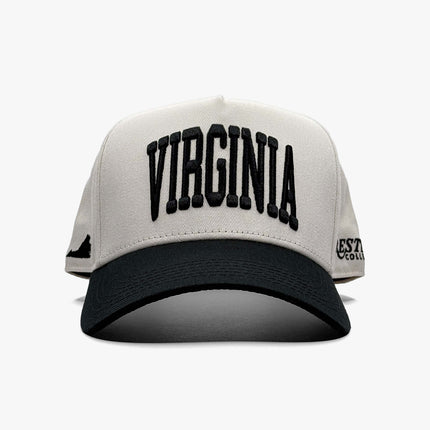Prestige Collection Virginia Snapback Hat Off White | SOLE SERIOUSS [2]
