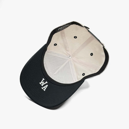 Prestige Collection Washington Snapback Hat Off White | SOLE SERIOUSS [3]