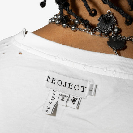 ProjectCapri 'Capri' L/S Long Sleeve T-Shirt White | SOLE SERIOUSS [6]