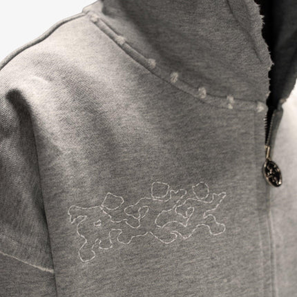 ProjectCapri 'Futbol 10' 500 GSM French Terry Thermal Zip-Up - SOLE SERIOUSS