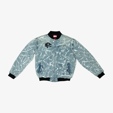 ProjectCapri 'Running Man' Reversible Graffiti Bomber Jacket Red Plaid / Denim (Edition of 150) | SOLE SERIOUSS [3]