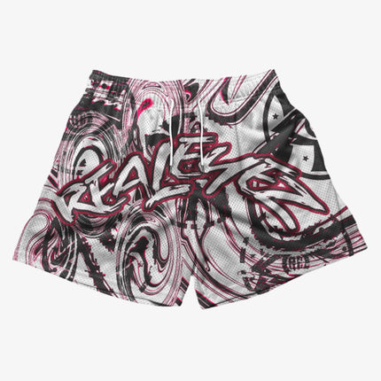 REALEYEZ 'Killa Pink' Mesh Shorts Black / Pink - SOLE SERIOUSS (1)