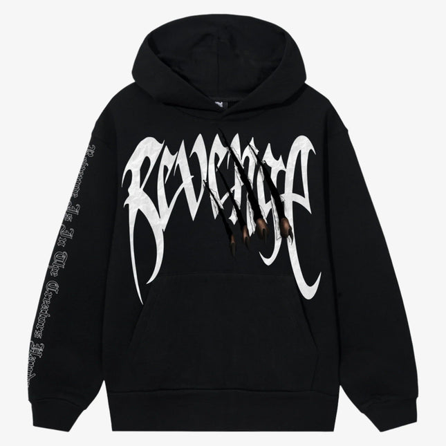 Revenge 'Arch Logo Claw' Hoodie Black / White - SOLE SERIOUSS (1)