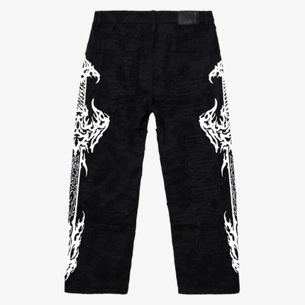 Revenge 'Blade Of Sacrifice' Boro Denim Pant Black - SOLE SERIOUSS (2)