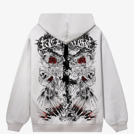 Revenge 'Cross And Thorn' Hoodie Cement - SOLE SERIOUSS (2)