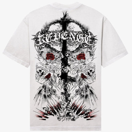 Revenge 'Cross And Thorn' Tee Cement - SOLE SERIOUSS (2)