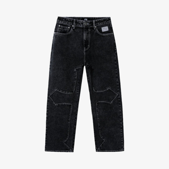 Revenge 'Cross' Denim Pant Washed Black - SOLE SERIOUSS (1)