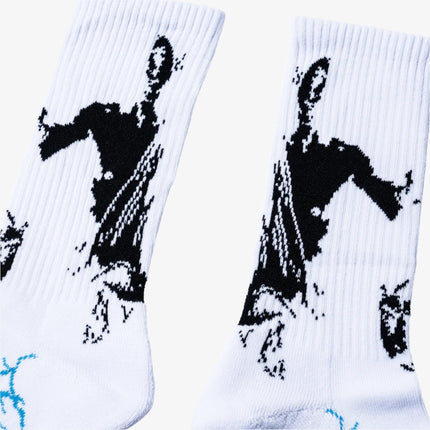 Revenge 'David And Goliath' Crew Socks White - SOLE SERIOUSS (3)