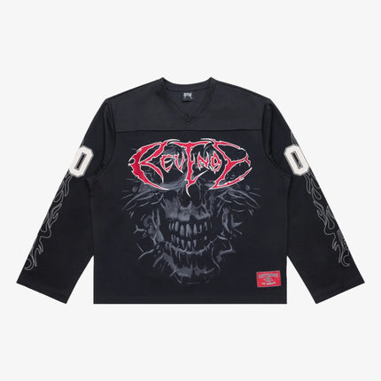 Revenge 'Flame Hockey' L/S Knit Jersey Black - SOLE SERIOUSS (1)