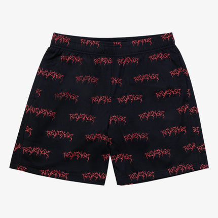 Revenge 'Massacre' Mesh Shorts Black / Red - SOLE SERIOUSS (1)