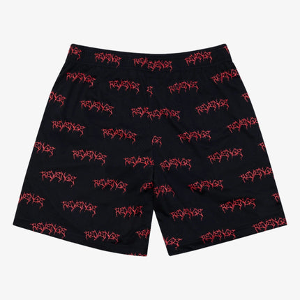 Revenge 'Massacre' Mesh Shorts Black / Red - SOLE SERIOUSS (2)