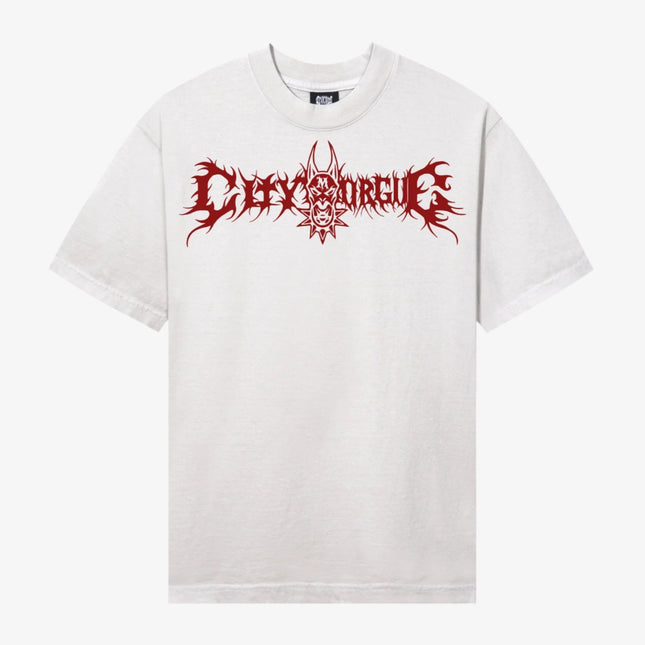 Revenge 'Metal Tour' Tee Cement / Red - SOLE SERIOUSS (1)