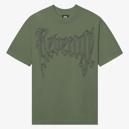 Revenge 'Paralysis' Tee Army Green - SOLE SERIOUSS (1)