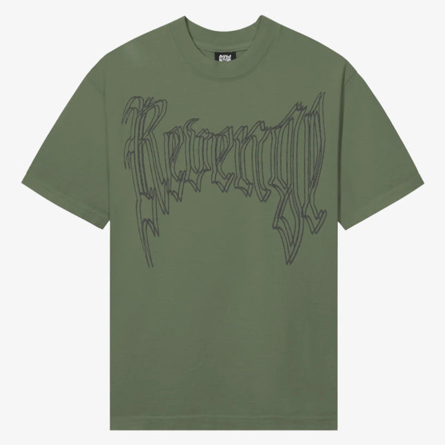 Revenge 'Paralysis' Tee Army Green - SOLE SERIOUSS (1)