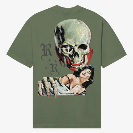 Revenge 'Paralysis' Tee Army Green - SOLE SERIOUSS (2)