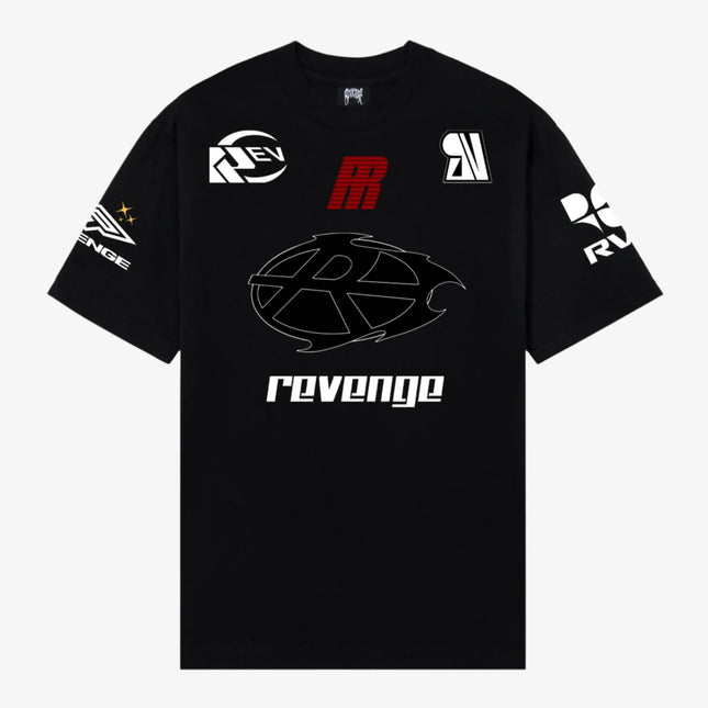 Revenge 'Racer Patch' Tee Black - SOLE SERIOUSS (1)