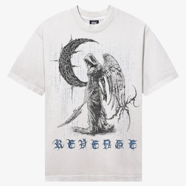 Revenge 'Scythe' Tee Cement / Blue - SOLE SERIOUSS (1)