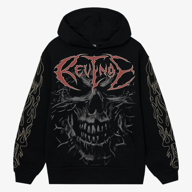 Revenge 'Skull Flame' Hoodie Black - SOLE SERIOUSS (1)