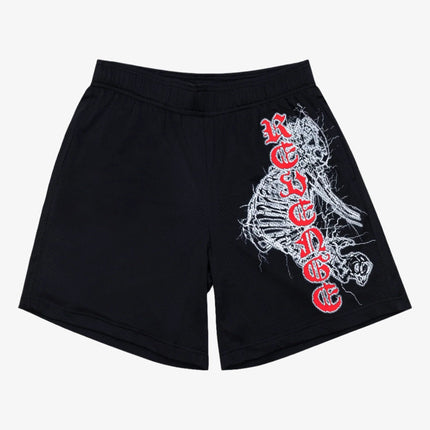 Revenge 'Spine' Mesh Shorts Black - SOLE SERIOUSS (1)