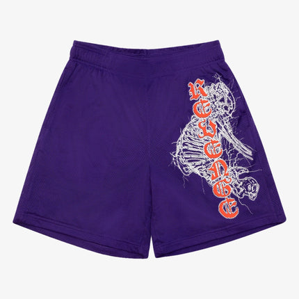 Revenge 'Spine' Mesh Shorts Purple - SOLE SERIOUSS (1)