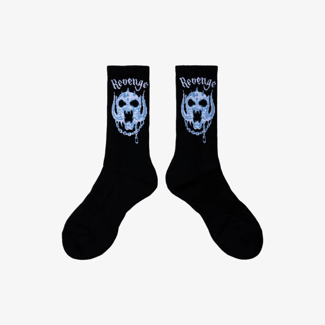 Revenge 'War Pig' Crew Socks Black - SOLE SERIOUSS (1)