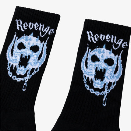 Revenge 'War Pig' Crew Socks Black - SOLE SERIOUSS (2)