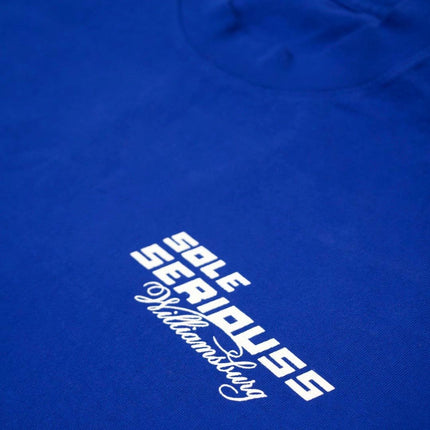 SOLE SERIOUSS 'Williamsburg Grand Opening' Tee Royal Blue FW23 - SOLE SERIOUSS (3)