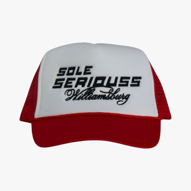 SOLE SERIOUSS 'Williamsburg' Trucker Hat Red FW23 - SOLE SERIOUSS (1)