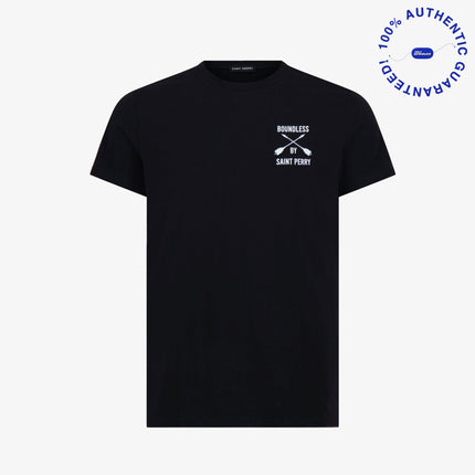 Saint Perry Crewneck M1 Tee Black | SOLE SERIOUSS [1]