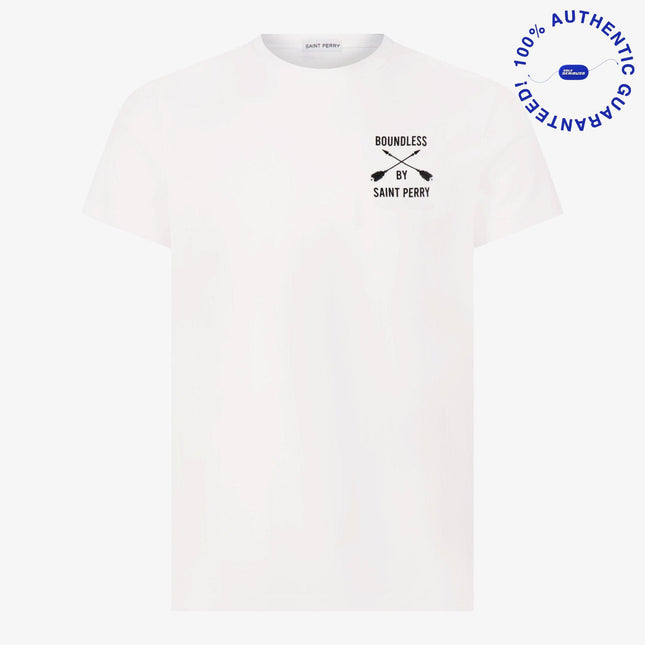 Saint Perry Crewneck M1 Tee White | SOLE SERIOUSS [1]