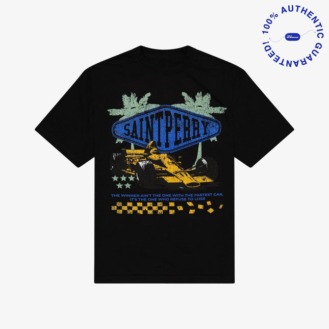 Saint Perry 'Fast Car' Tee Black | SOLE SERIOUSS [1]