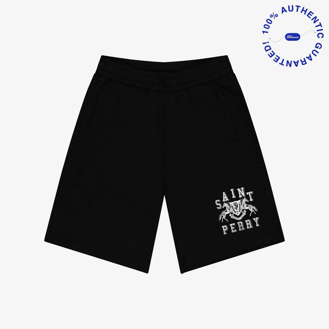 Saint Perry 'Horse Power Racing Club' Shorts Black | SOLE SERIOUSS [1]