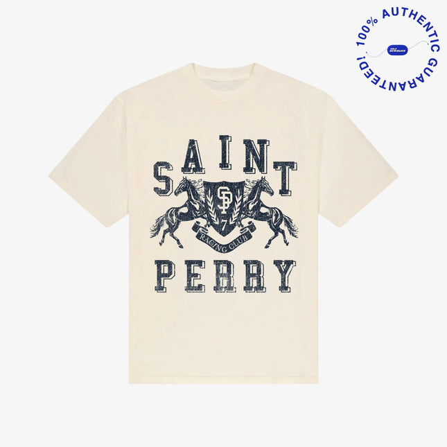 Saint Perry 'Horse Power Racing Club' Tee VTG White | SOLE SERIOUSS [1]