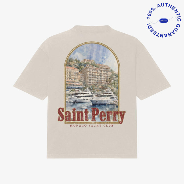 Saint Perry 'Monaco Yacht Club' Tee VTG White | SOLE SERIOUSS [1]