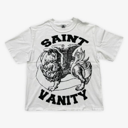 Saint Vanity 'Classic Logo' T-Shirt White / Black (SS24) - SOLE SERIOUSS (1)